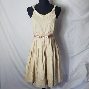 Anthropologie Moulinette Soeurs Silk Blend Dress Size 8